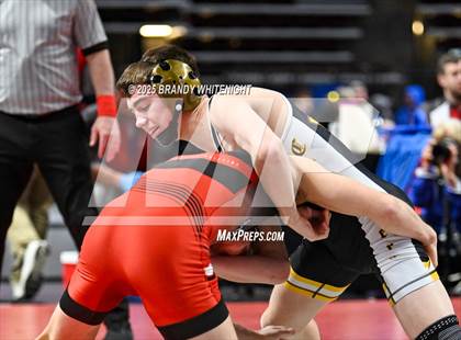 Thumbnail 1 in PIAA Boys AA/AAA Wrestling Championship photogallery.