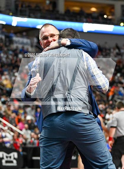 Thumbnail 1 in PIAA Boys AA/AAA Wrestling Championship photogallery.