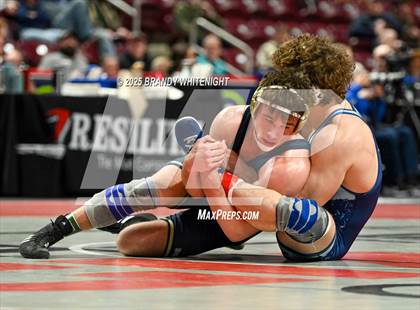Thumbnail 2 in PIAA Boys AA/AAA Wrestling Championship photogallery.