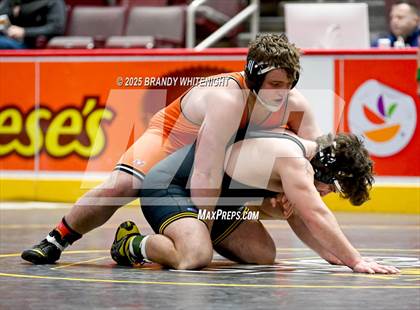 Thumbnail 1 in PIAA Boys AA/AAA Wrestling Championship photogallery.