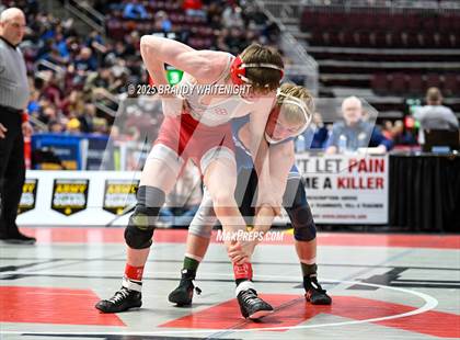 Thumbnail 2 in PIAA Boys AA/AAA Wrestling Championship photogallery.