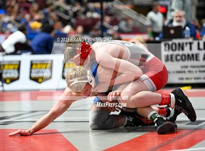 Thumbnail 3 in PIAA Boys AA/AAA Wrestling Championship photogallery.