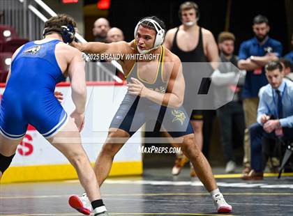 Thumbnail 1 in PIAA Boys AA/AAA Wrestling Championship photogallery.