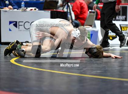 Thumbnail 1 in PIAA Boys AA/AAA Wrestling Championship photogallery.