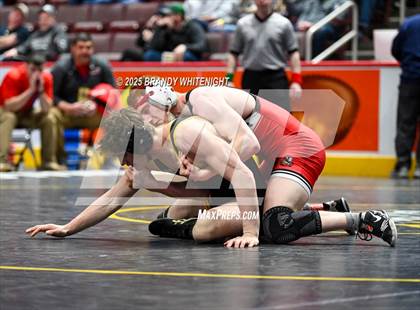 Thumbnail 3 in PIAA Boys AA/AAA Wrestling Championship photogallery.