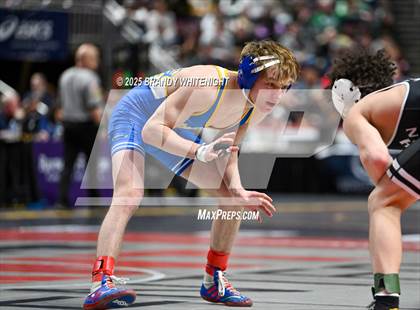 Thumbnail 1 in PIAA Boys AA/AAA Wrestling Championship photogallery.