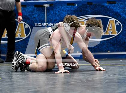 Thumbnail 3 in PIAA Boys AA/AAA Wrestling Championship photogallery.