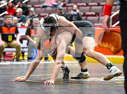 Thumbnail 3 in PIAA Boys AA/AAA Wrestling Championship photogallery.