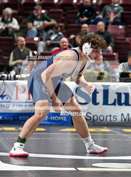 Thumbnail 3 in PIAA Boys AA/AAA Wrestling Championship photogallery.