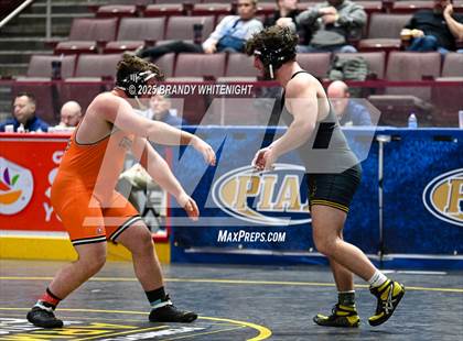 Thumbnail 1 in PIAA Boys AA/AAA Wrestling Championship photogallery.