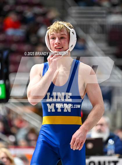 Thumbnail 3 in PIAA Boys AA/AAA Wrestling Championship photogallery.