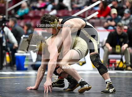 Thumbnail 3 in PIAA Boys AA/AAA Wrestling Championship photogallery.