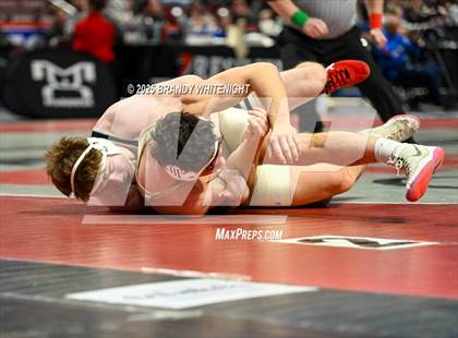 Thumbnail 2 in PIAA Boys AA/AAA Wrestling Championship photogallery.