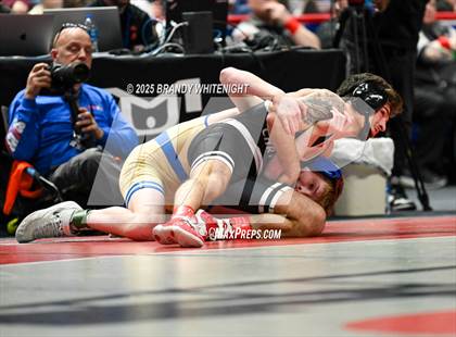 Thumbnail 2 in PIAA Boys AA/AAA Wrestling Championship photogallery.
