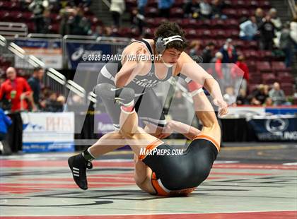 Thumbnail 2 in PIAA Boys AA/AAA Wrestling Championship photogallery.