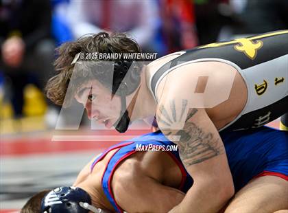 Thumbnail 2 in PIAA Boys AA/AAA Wrestling Championship photogallery.