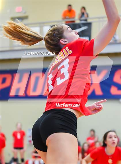 Thumbnail 1 in Cathedral Catholic vs. Santa Margarita (Nike Tournament of Champions) photogallery.