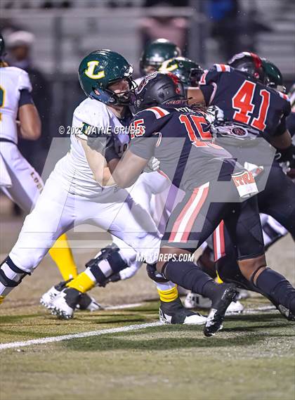 Thumbnail 1 in Longview vs. Port Arthur Memorial (UIL 5A DI Region Semifinal) photogallery.