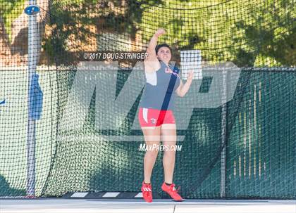 Thumbnail 1 in CIF State Track and Field Championships (Girls Discus Finals) photogallery.