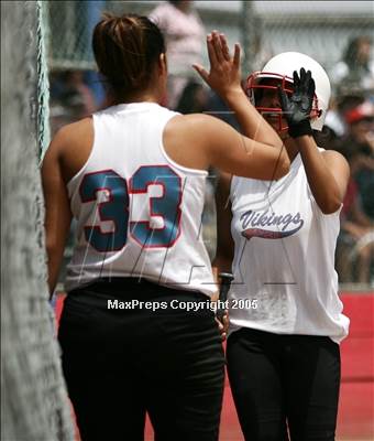 Thumbnail 2 in Live Oak vs. North Salinas (D1 Sec. Final) photogallery.