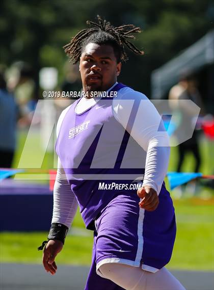 Thumbnail 3 in Jesuit @ Sunset (Shot Put) photogallery.