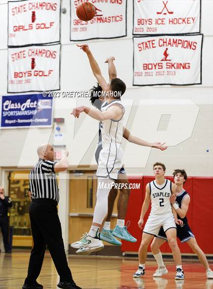 Thumbnail 1 in Wilton vs. Staples (FCIAC Quarterfinals) photogallery.