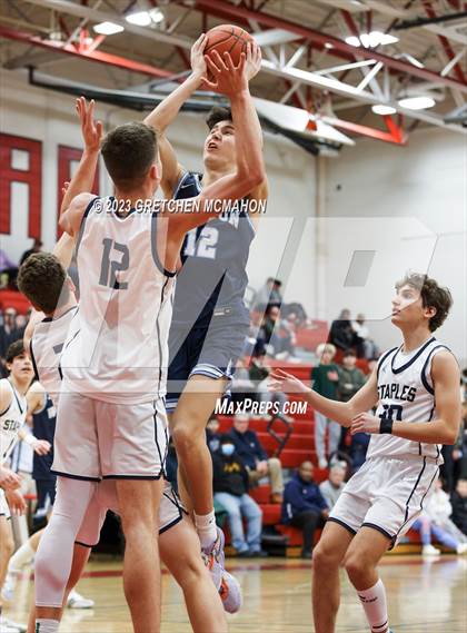 Thumbnail 3 in Wilton vs. Staples (FCIAC Quarterfinals) photogallery.