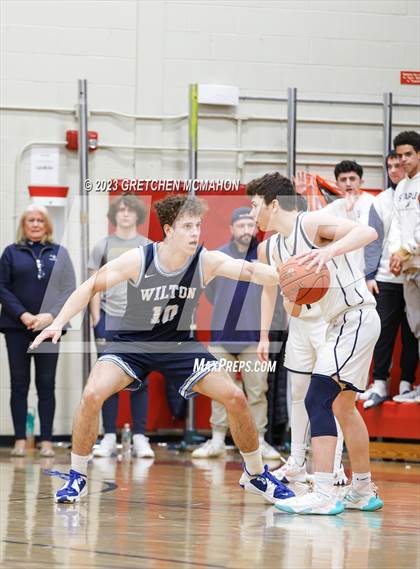 Thumbnail 1 in Wilton vs. Staples (FCIAC Quarterfinals) photogallery.
