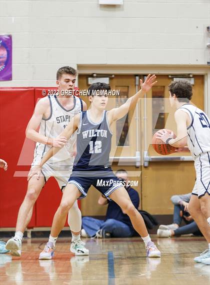 Thumbnail 2 in Wilton vs. Staples (FCIAC Quarterfinals) photogallery.