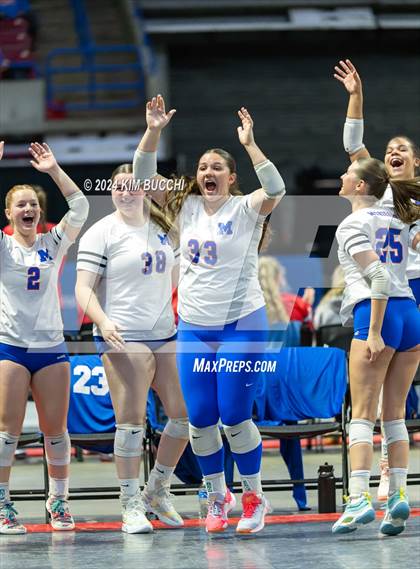 Thumbnail 3 in Morgantown vs. Cabell Midland (WVSSAC Class AAAA Semifinal) photogallery.