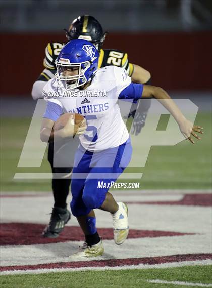 Thumbnail 2 in Jonesboro vs Nueces Canyon (UIL 1A 6-Man D1 Playoff) photogallery.