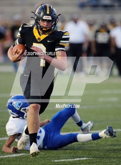 Thumbnail 1 in Jonesboro vs Nueces Canyon (UIL 1A 6-Man D1 Playoff) photogallery.