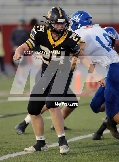 Thumbnail 1 in Jonesboro vs Nueces Canyon (UIL 1A 6-Man D1 Playoff) photogallery.