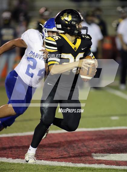 Thumbnail 1 in Jonesboro vs Nueces Canyon (UIL 1A 6-Man D1 Playoff) photogallery.