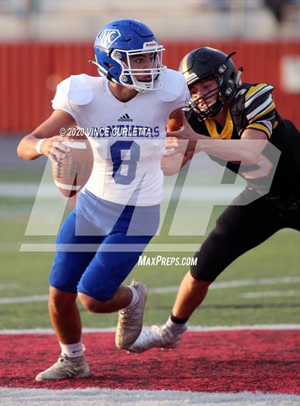 Thumbnail 2 in Jonesboro vs Nueces Canyon (UIL 1A 6-Man D1 Playoff) photogallery.