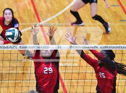 Thumbnail 1 in Assumption vs Barbe (Newman Tournament) photogallery.