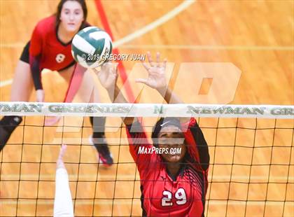 Thumbnail 1 in Assumption vs Barbe (Newman Tournament) photogallery.