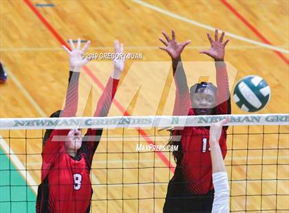 Thumbnail 2 in Assumption vs Barbe (Newman Tournament) photogallery.