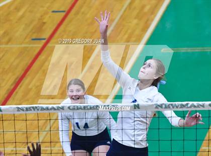 Thumbnail 3 in Assumption vs Barbe (Newman Tournament) photogallery.