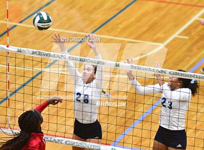 Thumbnail 1 in Assumption vs Barbe (Newman Tournament) photogallery.
