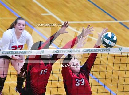 Thumbnail 1 in Assumption vs Barbe (Newman Tournament) photogallery.