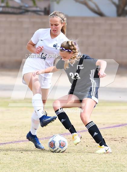 Thumbnail 2 in Northwest Christian vs. Pusch Ridge Christian Academy (AIA 3A Quarterfinal)  photogallery.