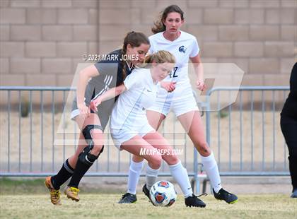 Thumbnail 3 in Northwest Christian vs. Pusch Ridge Christian Academy (AIA 3A Quarterfinal)  photogallery.