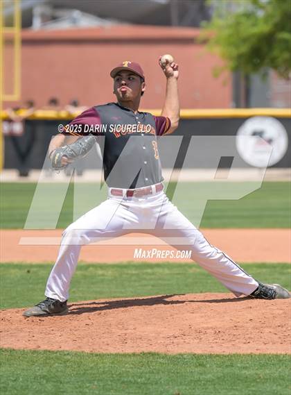Thumbnail 2 in Tolleson vs Red Mountain (AIA 6A Round 1A Playoff) photogallery.