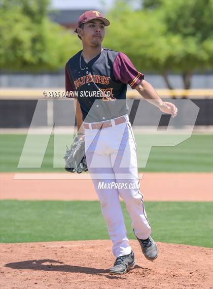 Thumbnail 2 in Tolleson vs Red Mountain (AIA 6A Round 1A Playoff) photogallery.