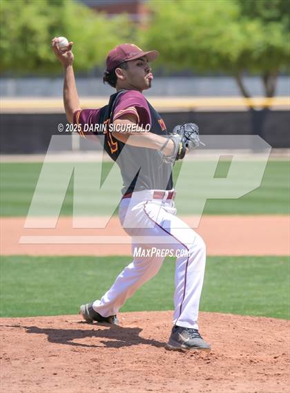 Thumbnail 1 in Tolleson vs Red Mountain (AIA 6A Round 1A Playoff) photogallery.
