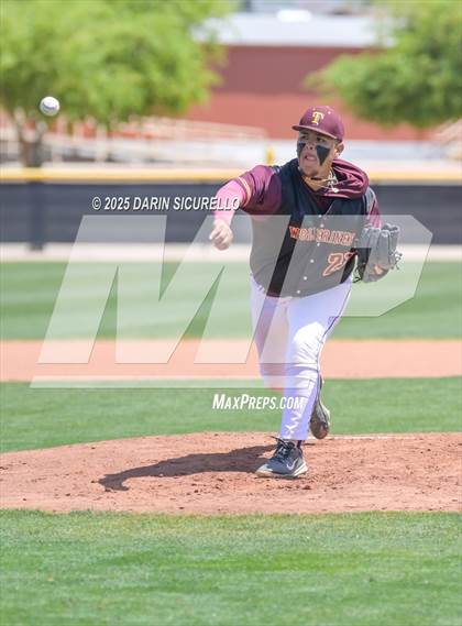Thumbnail 1 in Tolleson vs Red Mountain (AIA 6A Round 1A Playoff) photogallery.