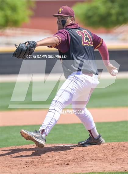 Thumbnail 2 in Tolleson vs Red Mountain (AIA 6A Round 1A Playoff) photogallery.