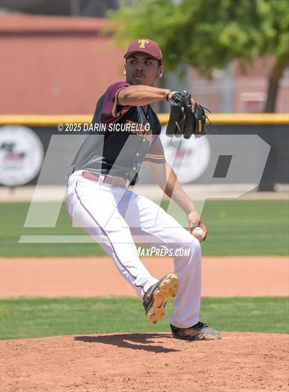 Thumbnail 2 in Tolleson vs Red Mountain (AIA 6A Round 1A Playoff) photogallery.