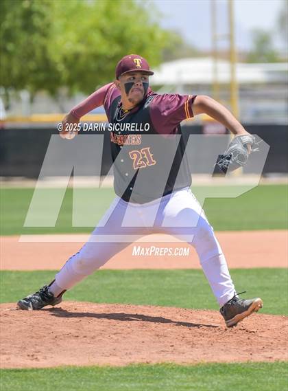 Thumbnail 3 in Tolleson vs Red Mountain (AIA 6A Round 1A Playoff) photogallery.